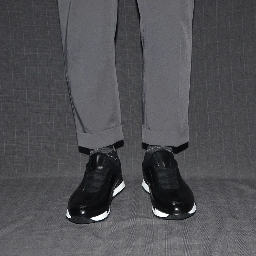 Classic Casual Genuine Leather Slip-On Shoes