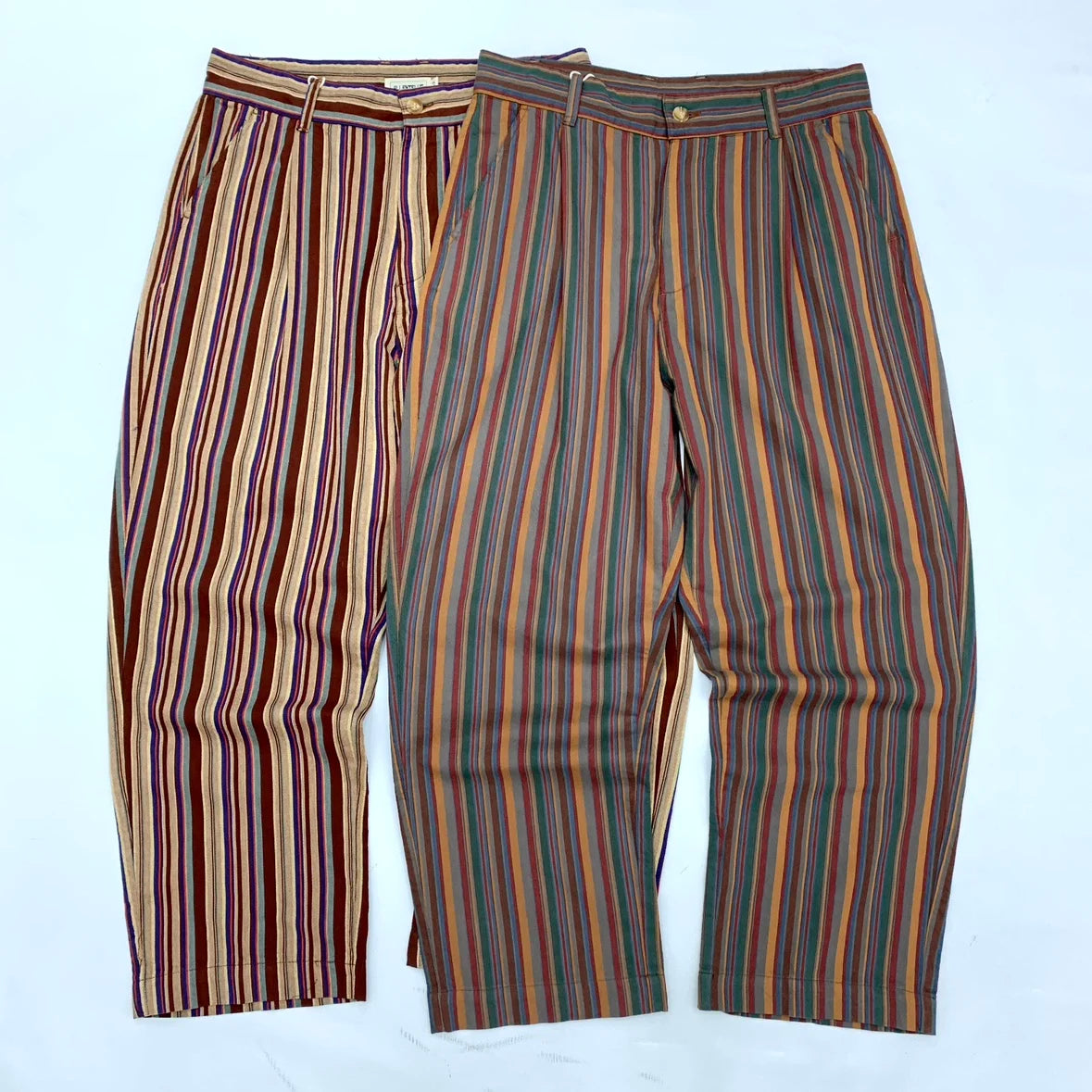 Colorful Striped Casual Men's Pants