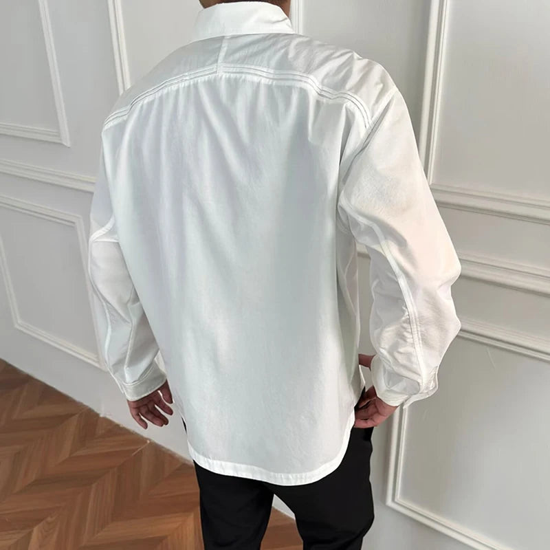 Vintage Embroidery Button Shirt