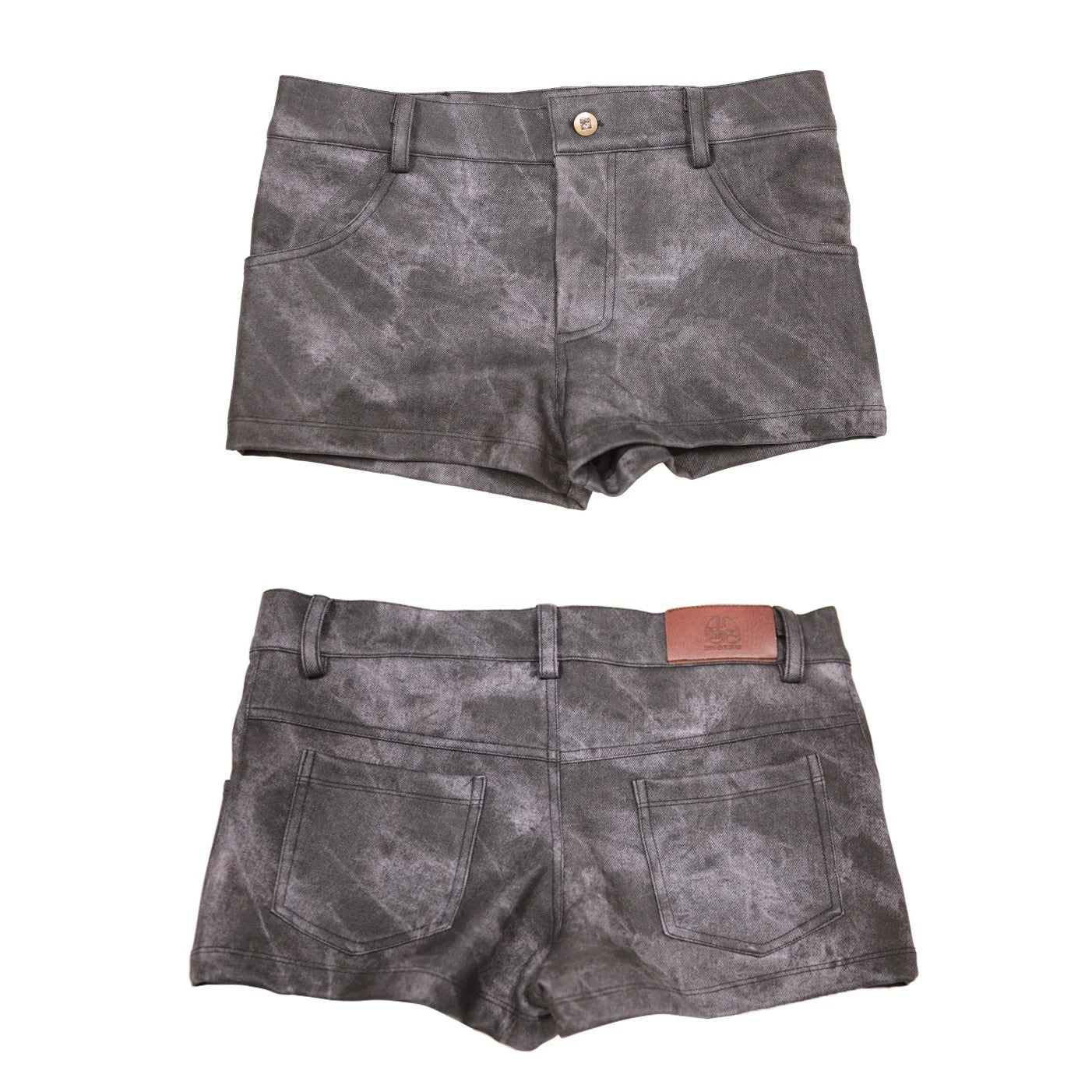 Casual Tight Leopard Printed Shorts