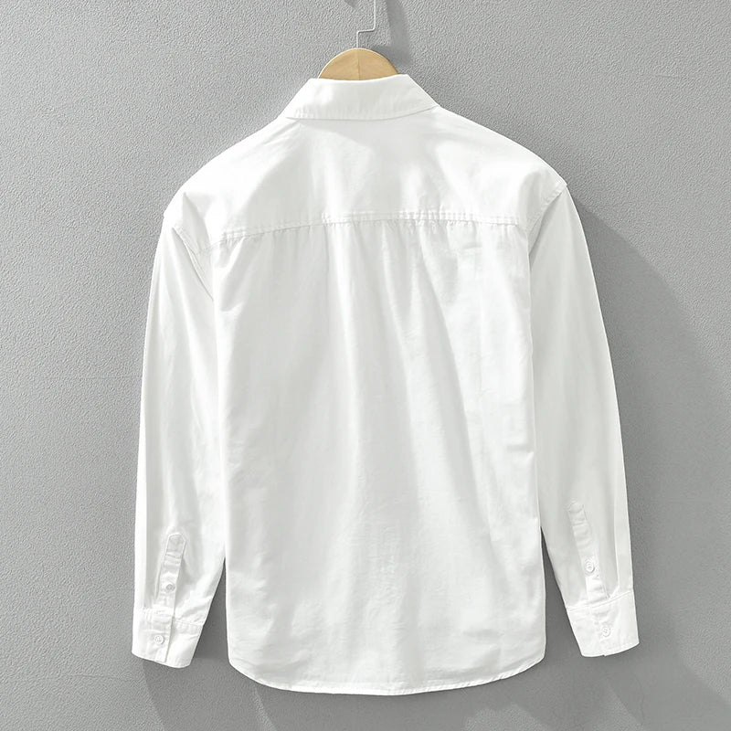 Printed Pattern with Solid Pocket Shirt