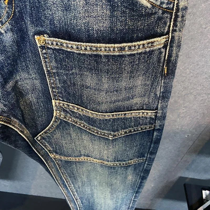 Industrial Patch Pocket Jeans