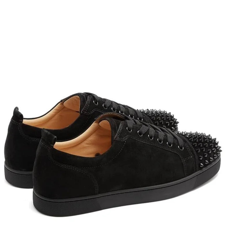 Low Top Suede with Rivets Sneakers