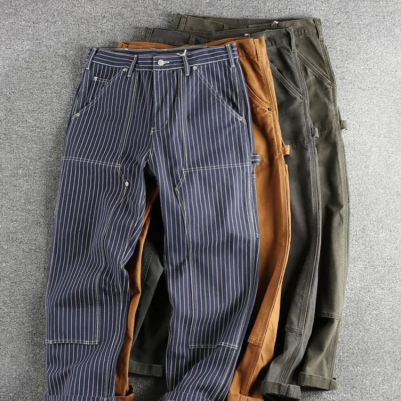 Reinforced Workwear Straight Pants