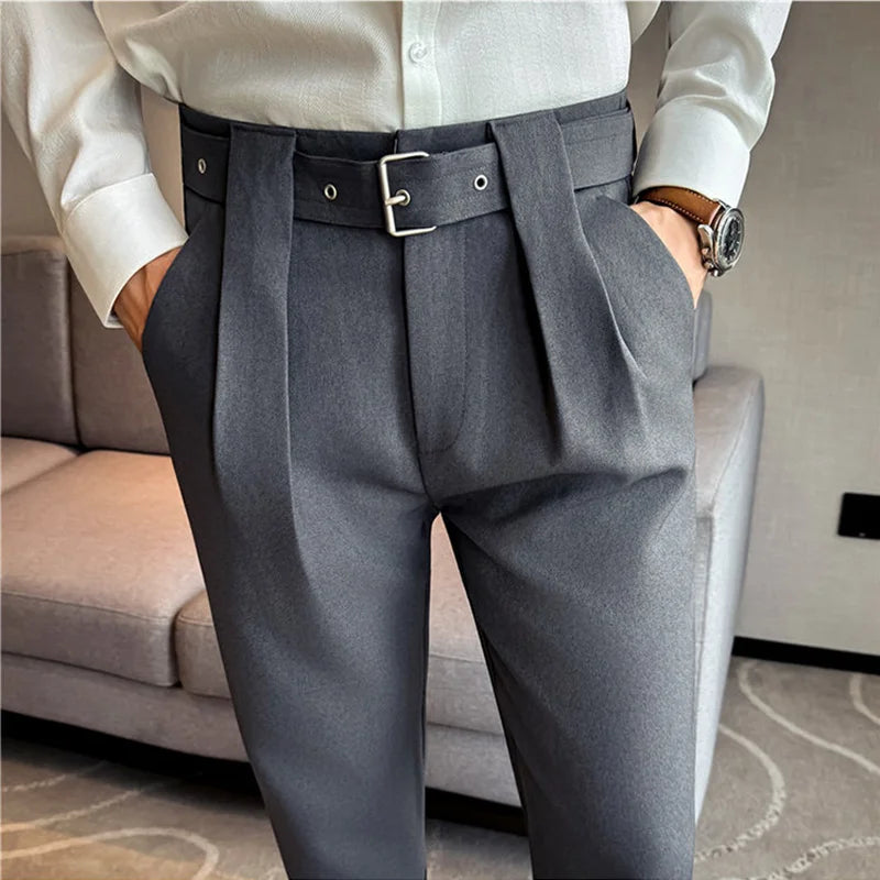 Tailored Pleated Dress Trousers