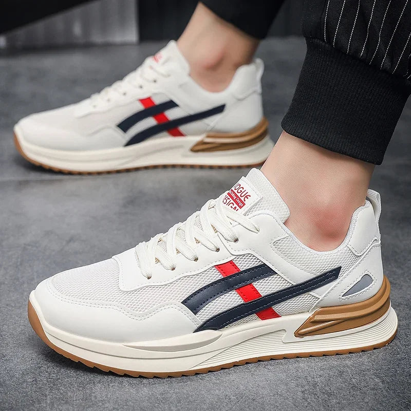 Patchwork Mixed Colors Air Mesh Sneakers