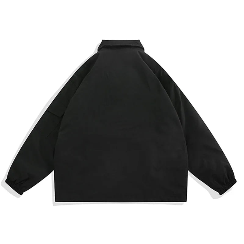 Hop Hip Patchwork Varsity Jacket