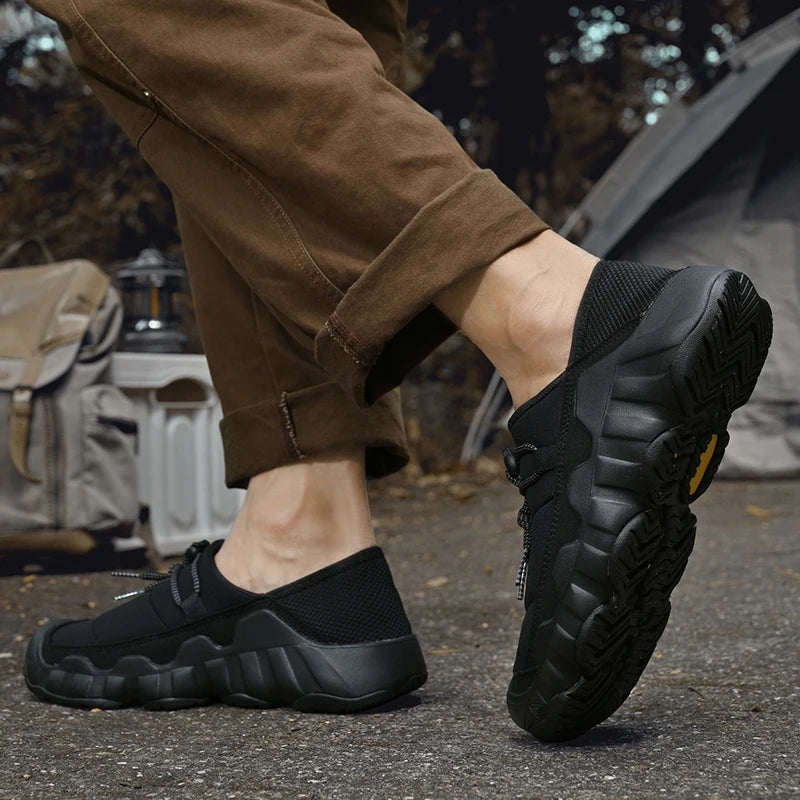Outdoor Chunky Sole Slip-On Sneakers