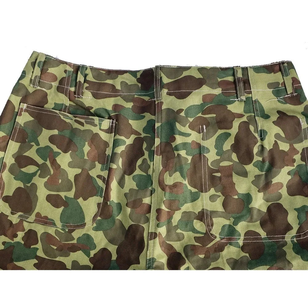 Camouflage Tactical Straight Retro Pants