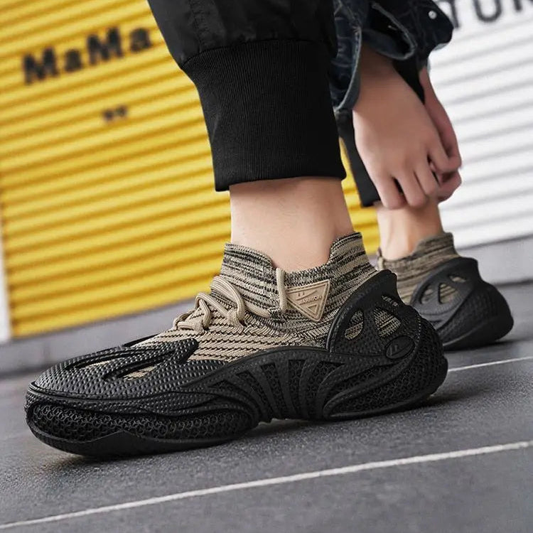 Breathable Mesh Hollow Socks Sneakers
