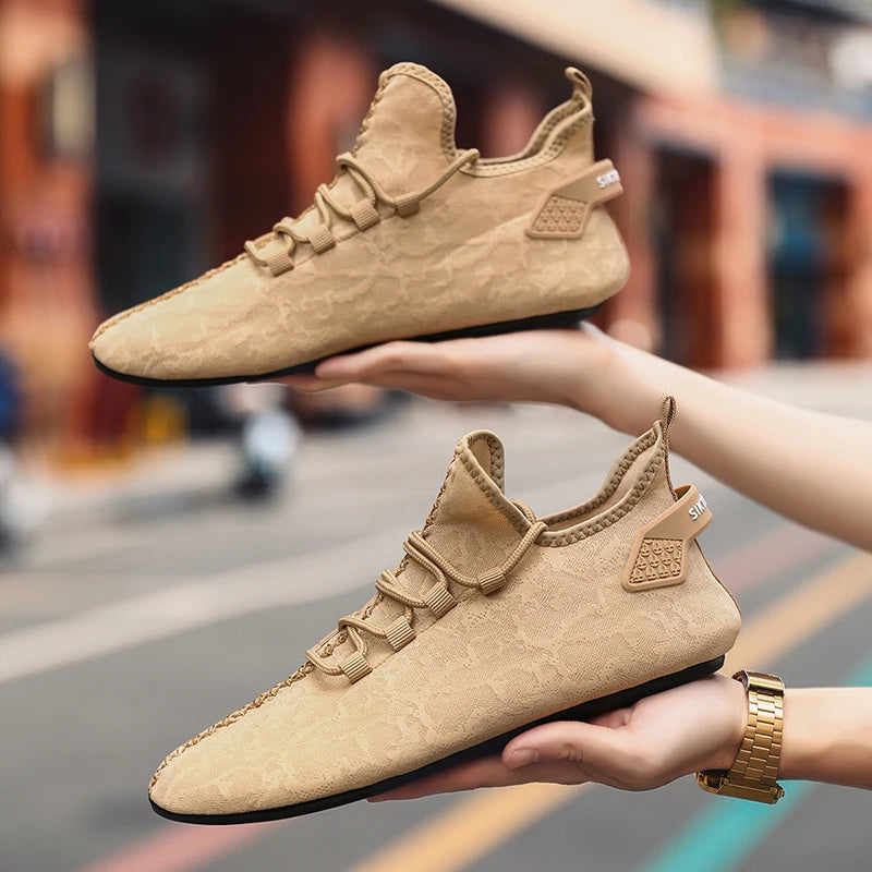 Lightweight Outdoor Casual Flat Sneakers
