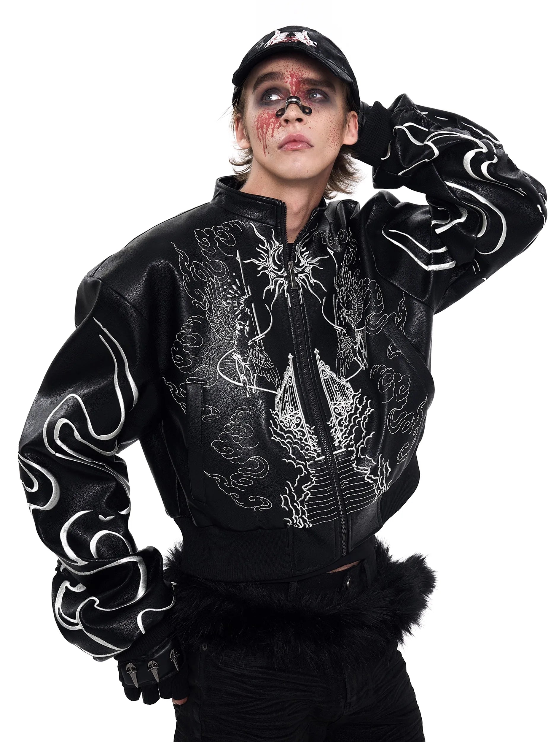 Mythic Stairway Embroidered Jacket