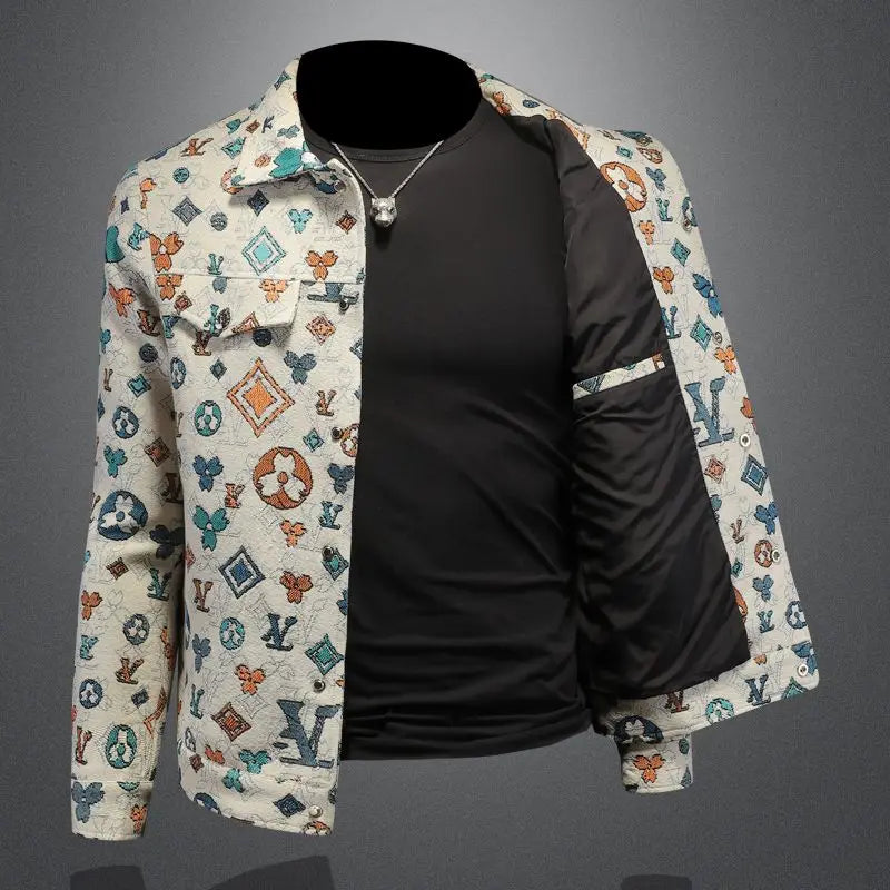 Monogram Mosaic Casual Jacket