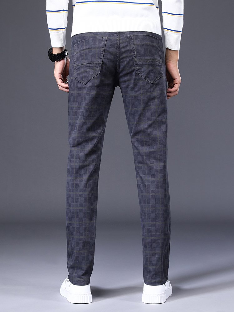 Classics Plaid Regular Straight Pants