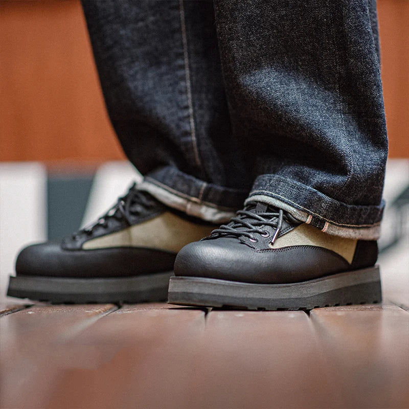 Retro Casual Color-Block Classic Sneakers