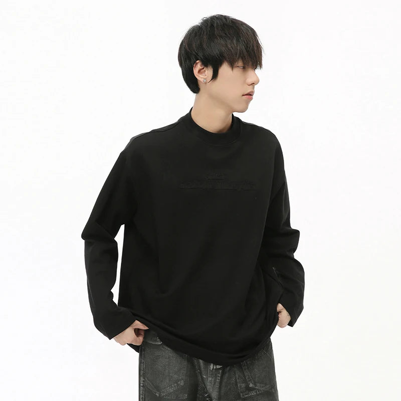 Solid Casual Round Collar Loose T-Shirt
