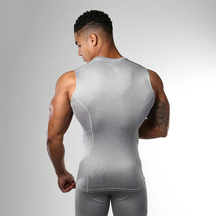 Solid Slim Fit Quick Dry Tank Top