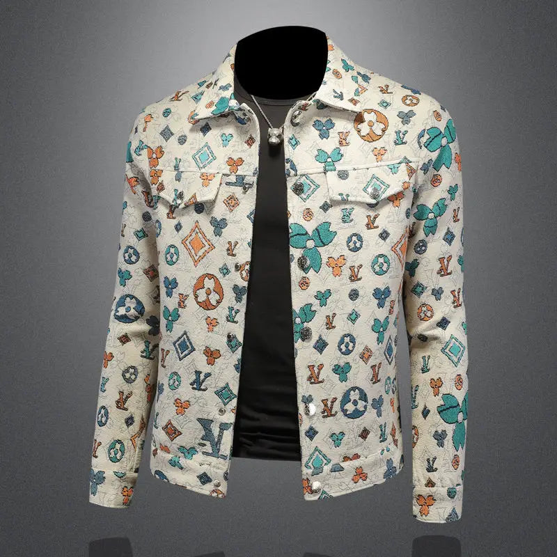 Monogram Mosaic Casual Jacket