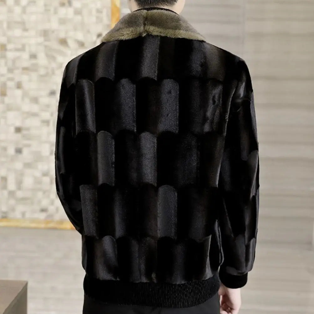 Oversized Faux Fur Loose Fluffy Jacket