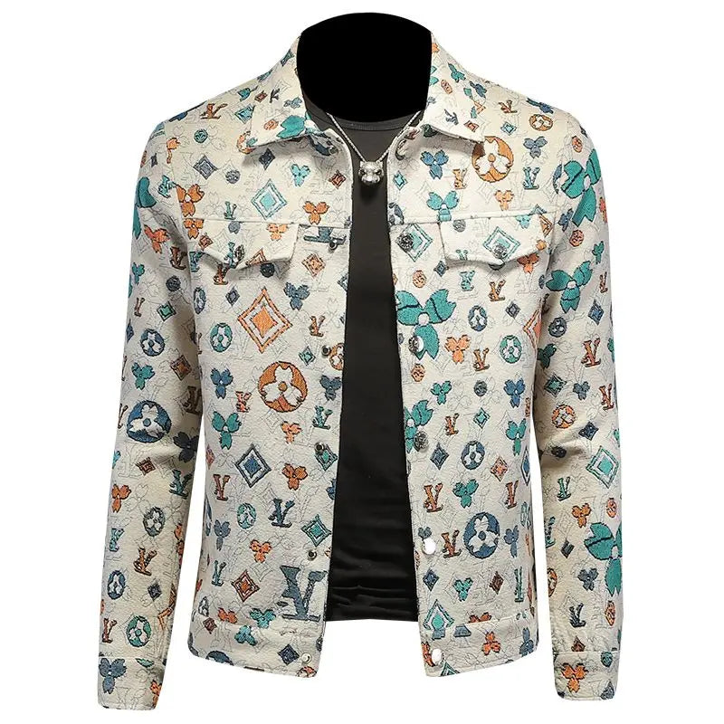 Monogram Mosaic Casual Jacket
