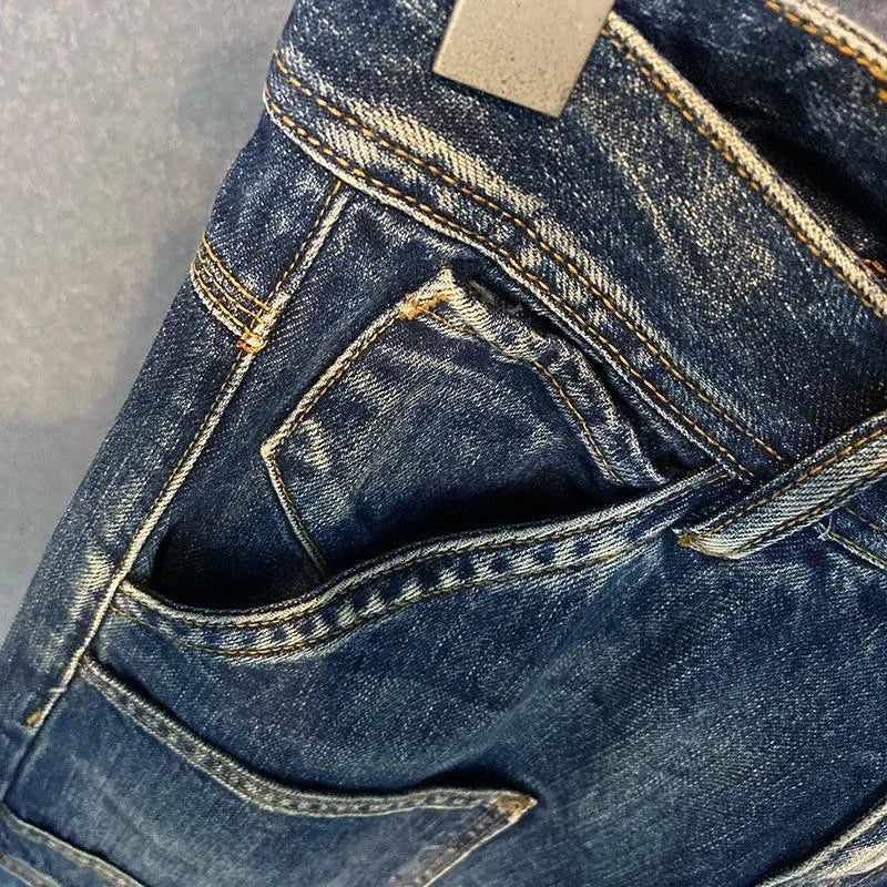 Industrial Patch Pocket Jeans