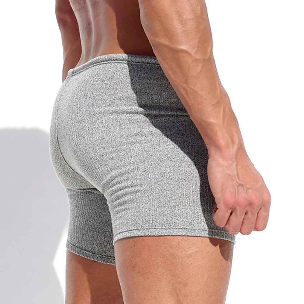 Causal Breathable Drawstring Boxer
