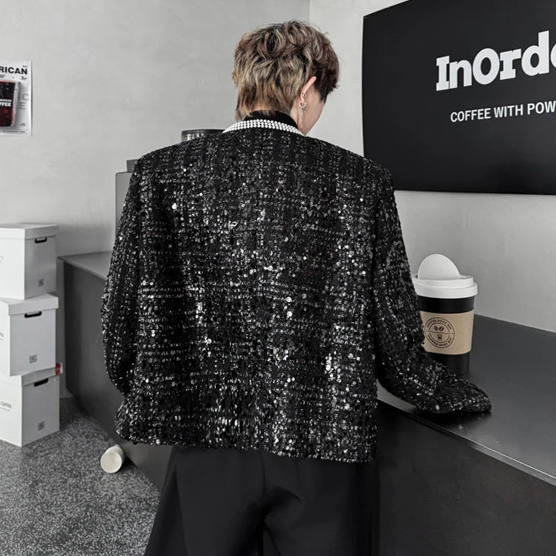 Niche Design Beaded Ribbon Jacket