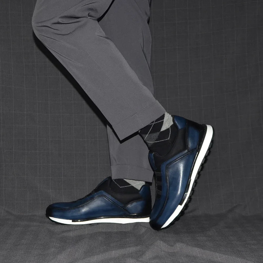 Classic Casual Genuine Leather Slip-On Shoes