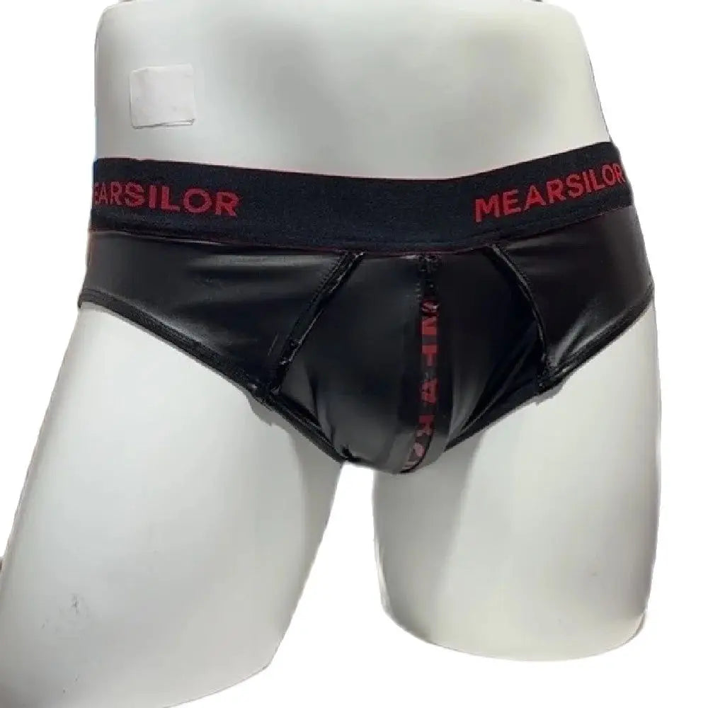 Zipper Open Crotch Men's Boxer