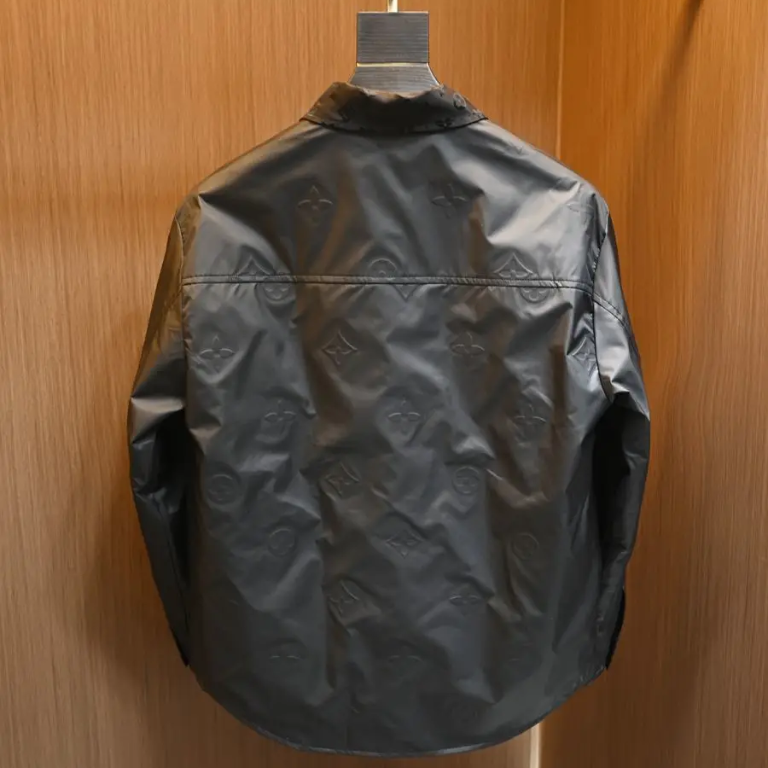 Geometric Pattern Black Color Jacket