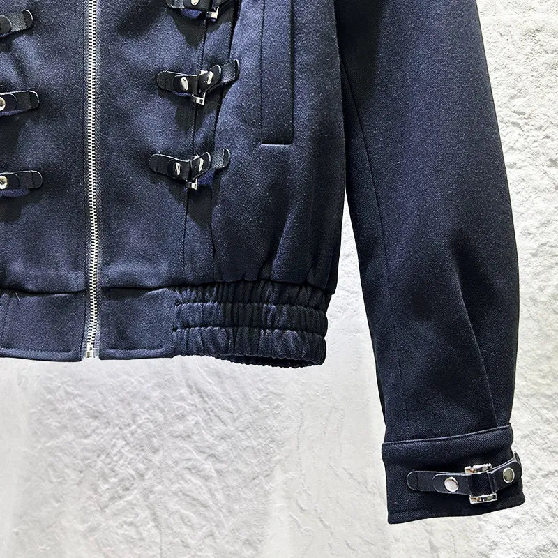 Steampunk Multi-Buckle Men's Jacket