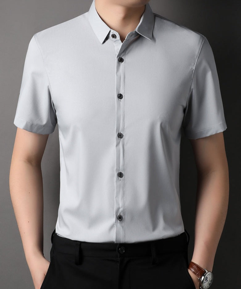 Casual Small-Thin Striped Slim Fit Shirt