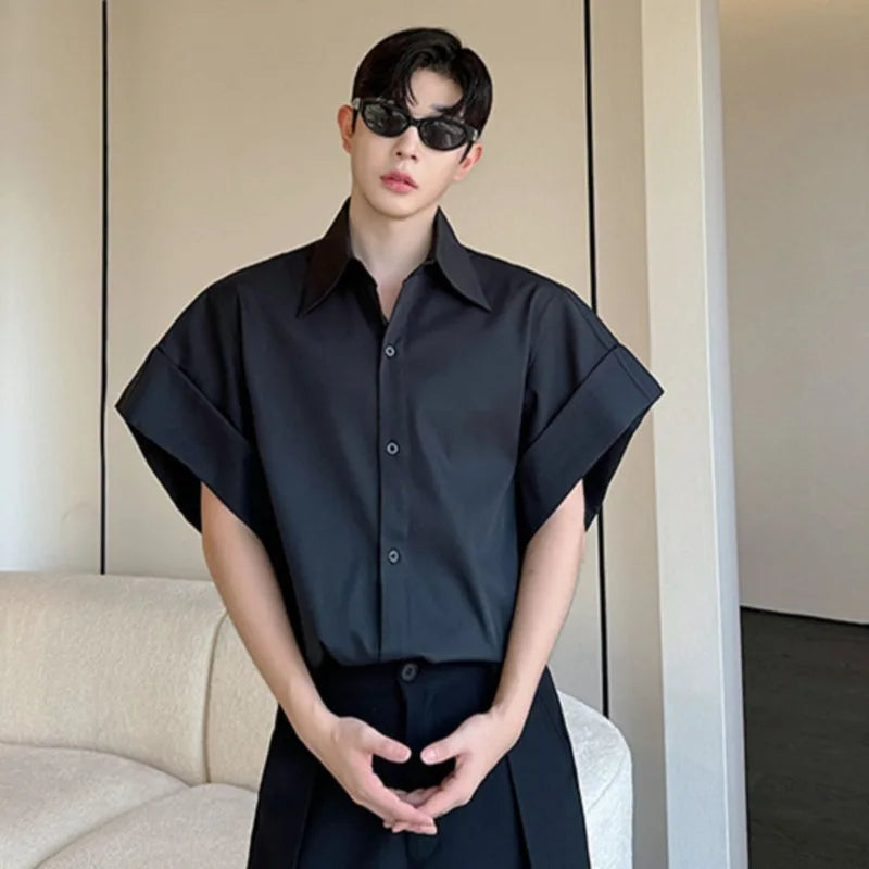 Niche Design Loose Lapel Shirt