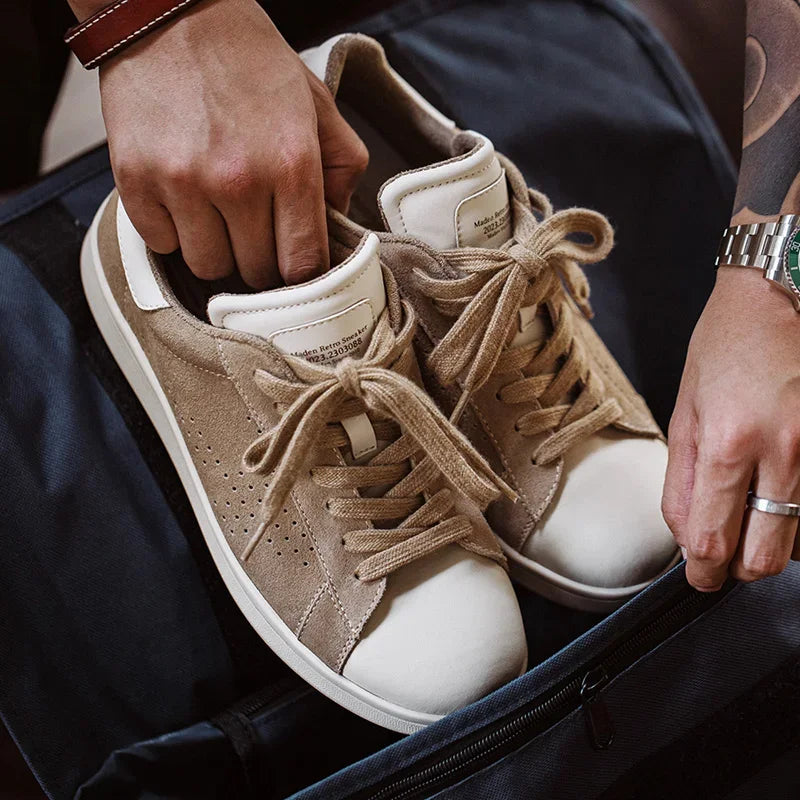 Minimalist Beige Court Shoes