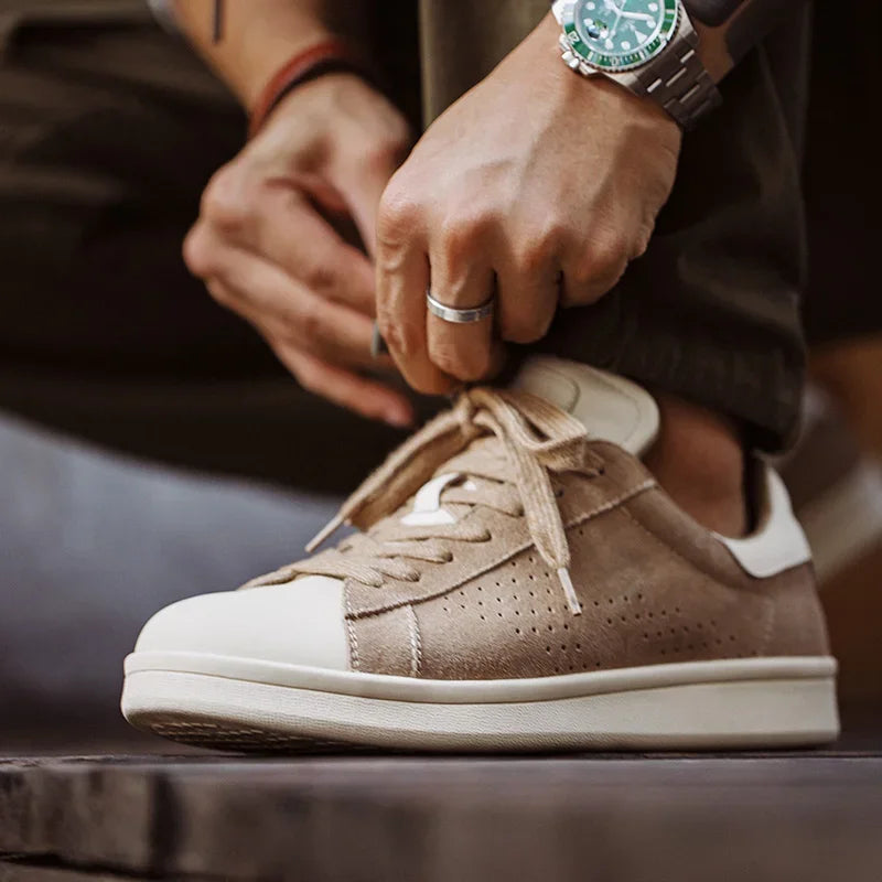 Minimalist Beige Court Shoes