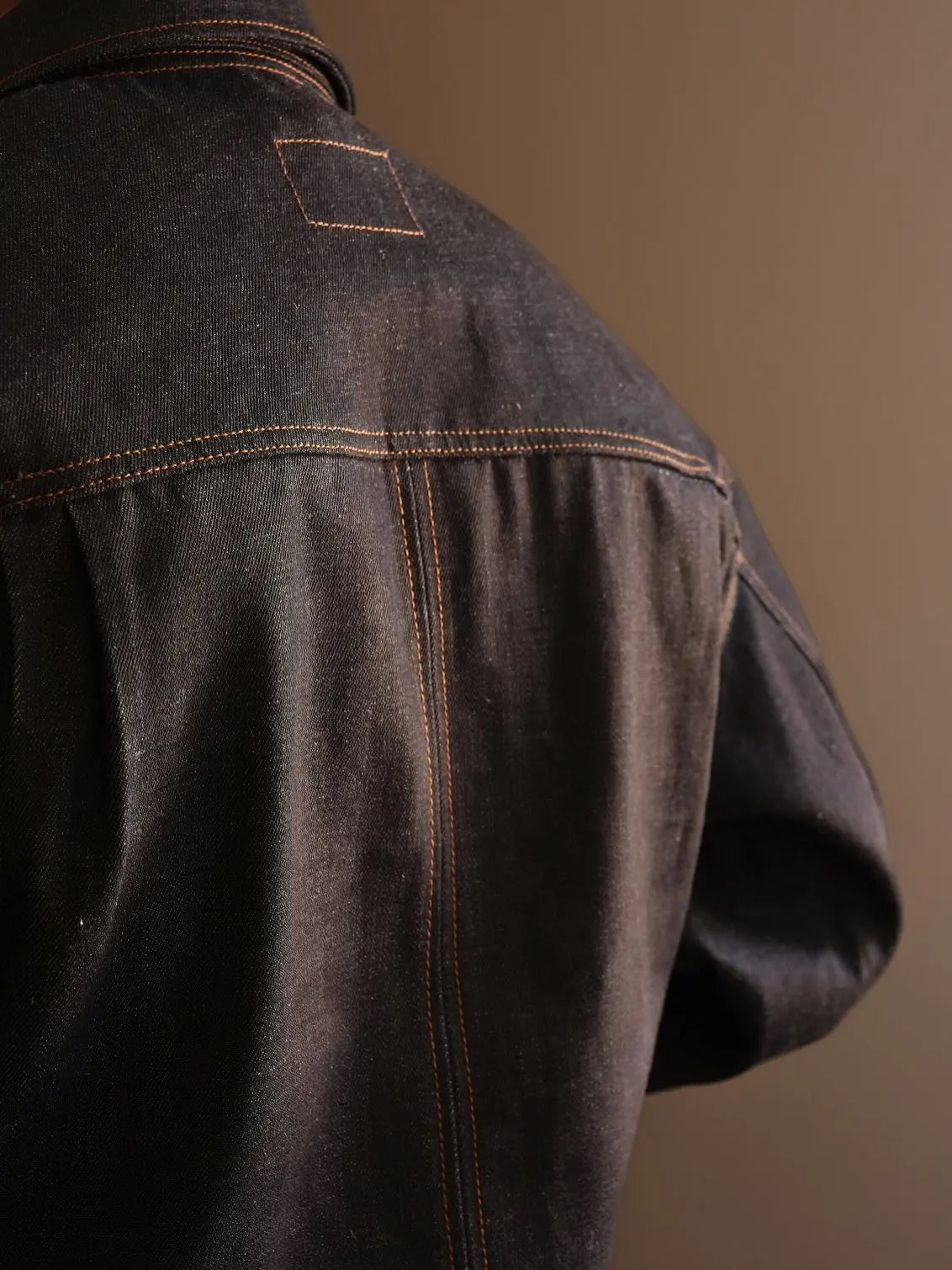 Irregular Button Design Denim Jacket