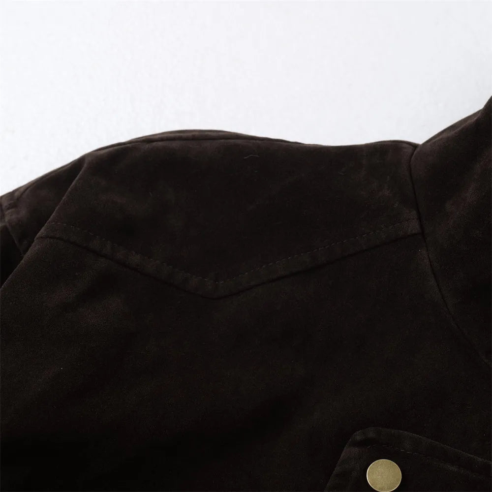 Stand Collar Asymmetrical Zipper Jacket