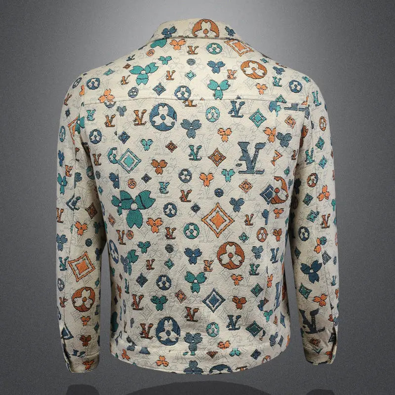 Monogram Mosaic Casual Jacket