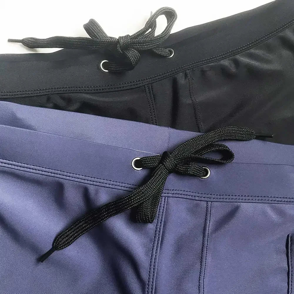 Solid Color with Zipper Pocket Boxer