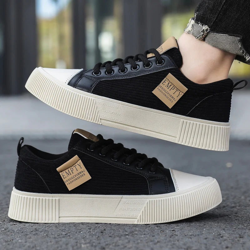 Urban Texture Platform Low-Top Sneakers