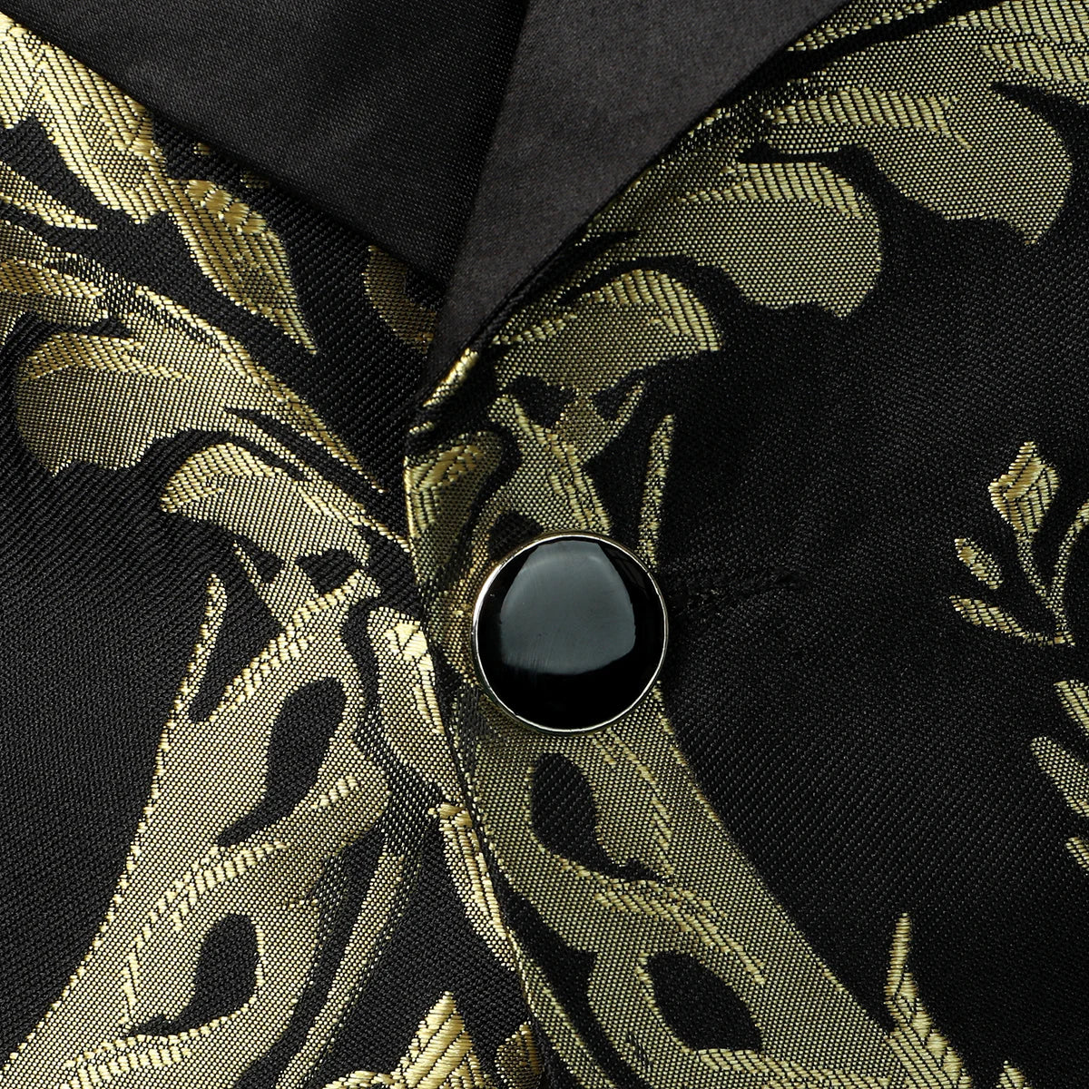 Luxury Pattern Jacquard Banquet Blazer