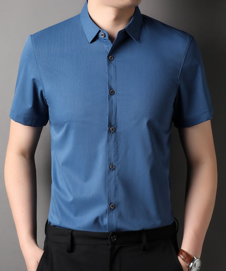 Casual Small-Thin Striped Slim Fit Shirt