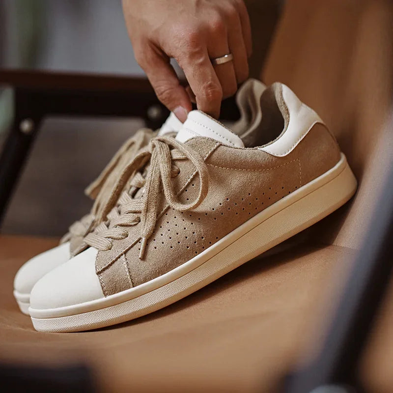 Minimalist Beige Court Shoes