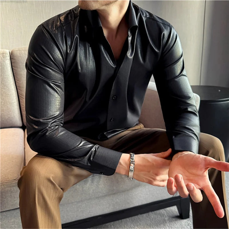 Big Collar Slim Fit Shirt