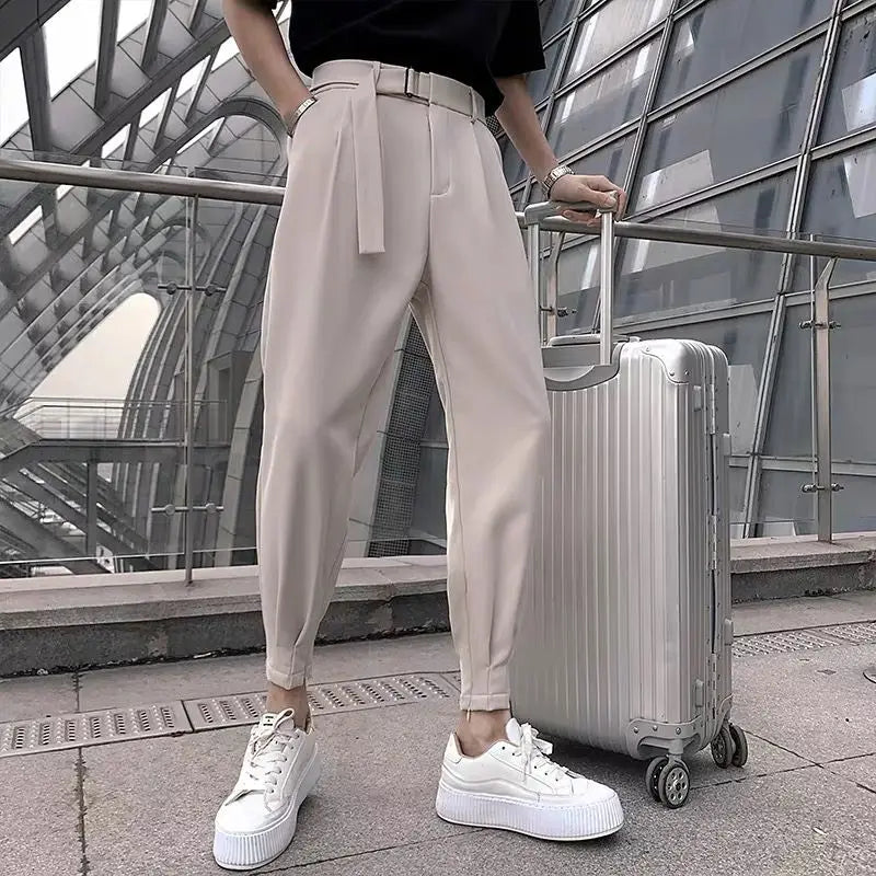Casual Comfort Slim Tapered Trousers