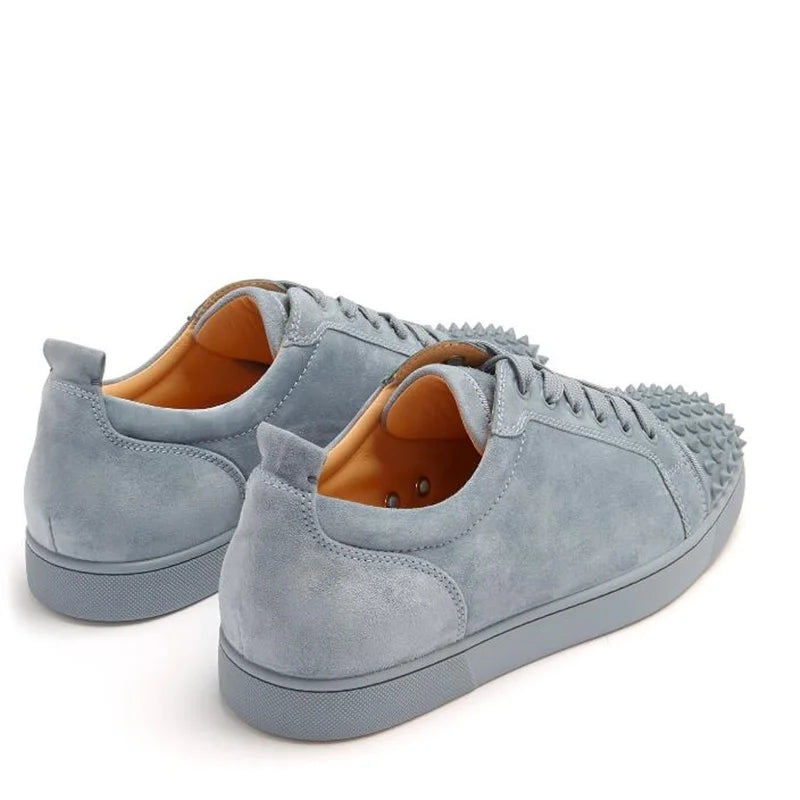 Low Top Suede with Rivets Sneakers