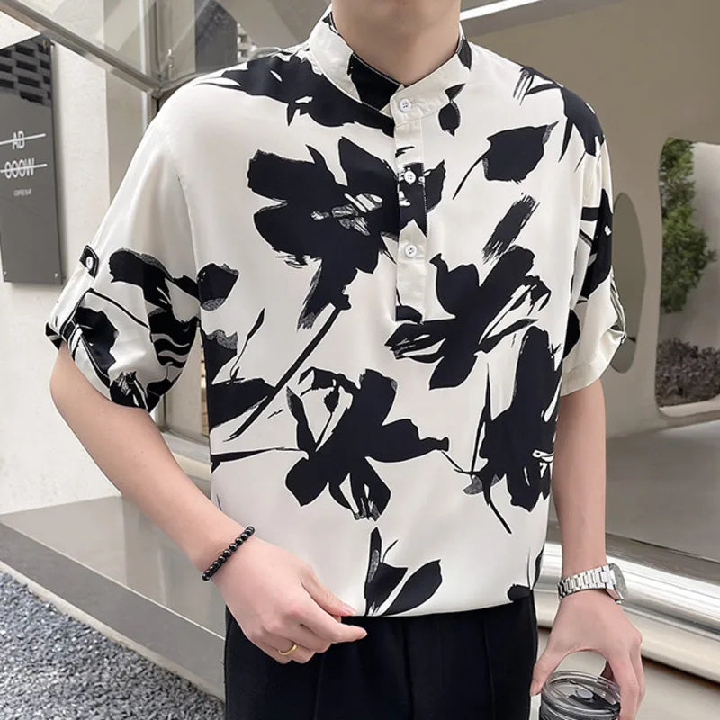 Hawaii Flowers Short Sleeve Shirt