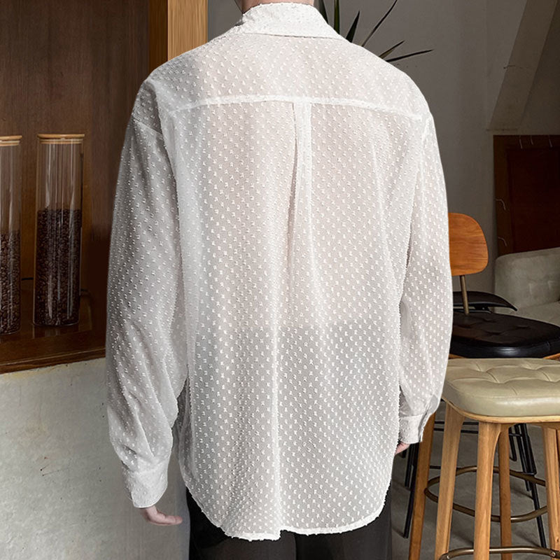 Thin Loose Long Sleeve Shirt