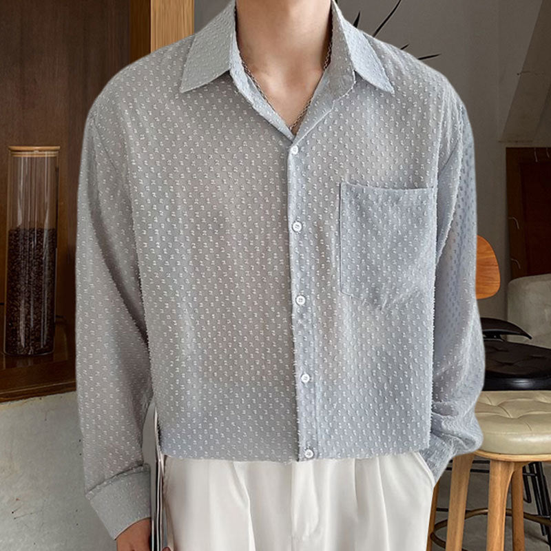 Thin Loose Long Sleeve Shirt