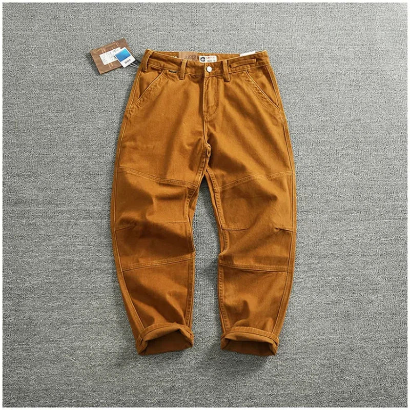 Workwear Classic Brown Denim Jeans